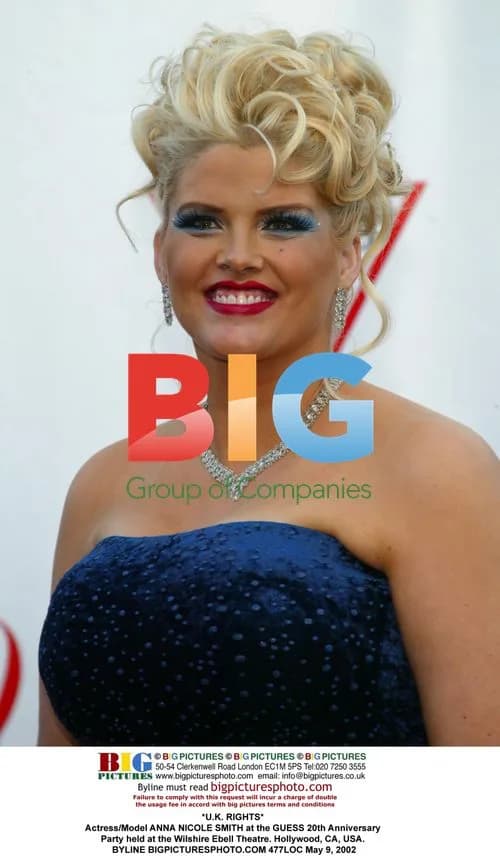 ANNA NICOLE SMITH at GUESS 20th Anniversary Party