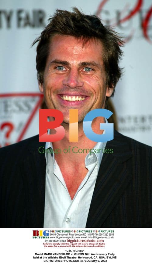 MARK VANDERLOO at GUESS 20th Anniversary Party