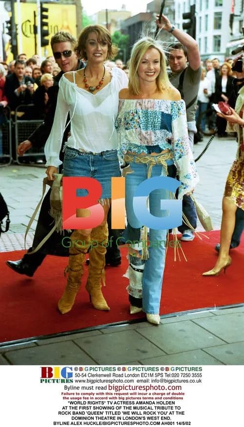 Amanda Holden at 'We Will Rock You' Premiere