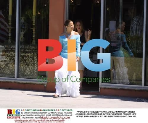 Jennifer Lopez Furniture Shopping
