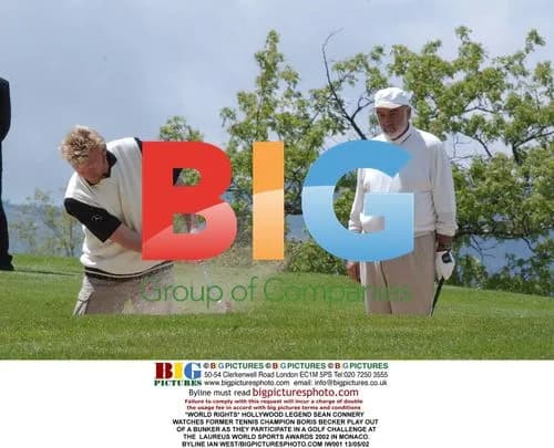 Sean Connery and Boris Becker Golf Challenge