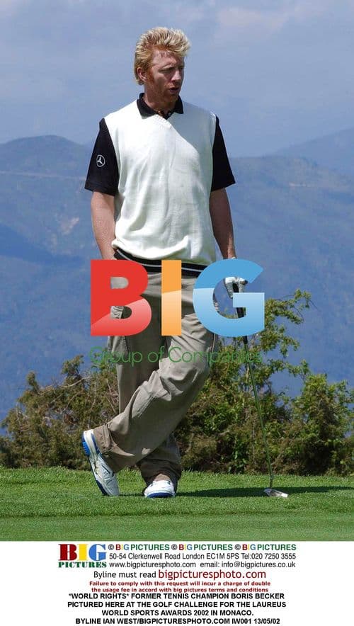 Boris Becker at Laureus World Sports Awards 2002