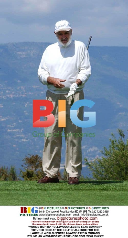 Sean Connery at Laureus World Sports Awards 2002