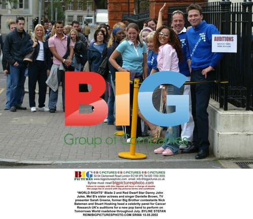 Celebrity panel for new pop band