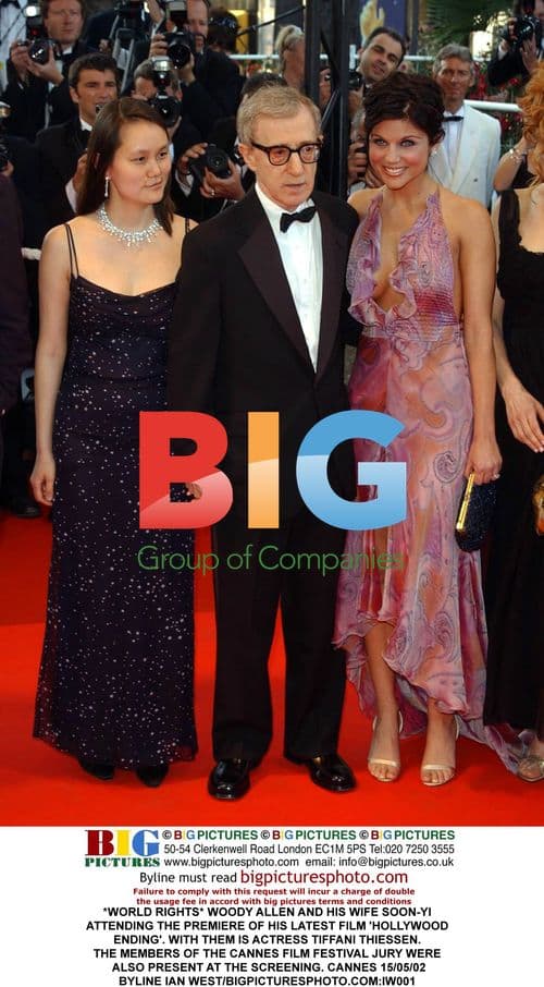 Woody Allen and Wife at Film Premiere