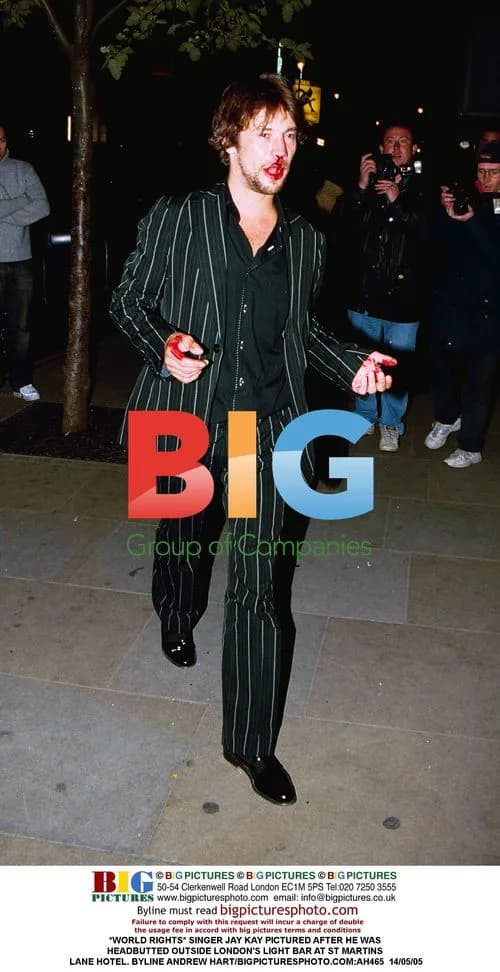 Singer Jay Kay Headbutted Outside London Bar