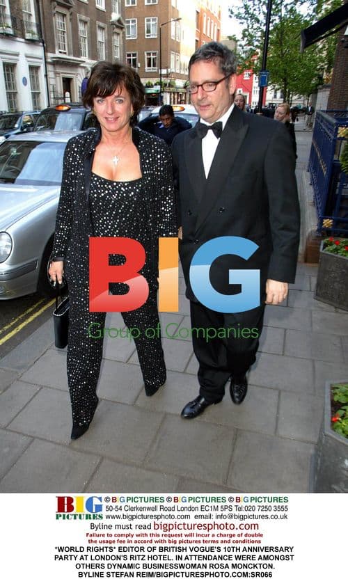 Editor of British Vogue's 10th Anniversary Party