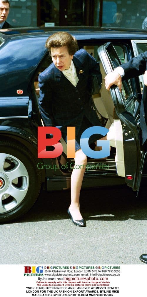 Princess Anne at UK Fashion Export Awards