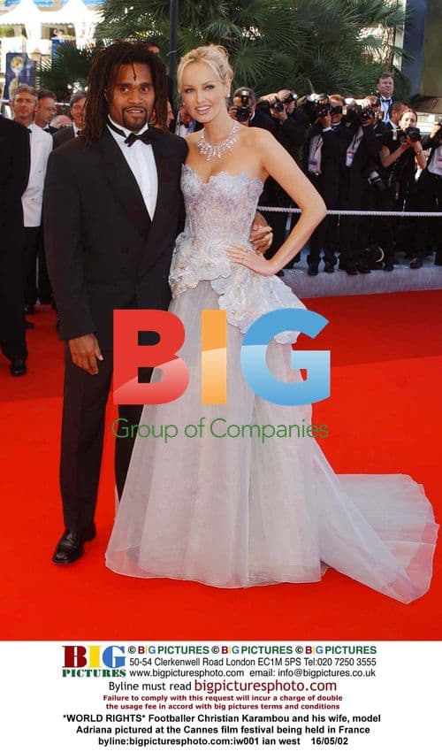 Christian Karambou and Adriana at Cannes Film Festival