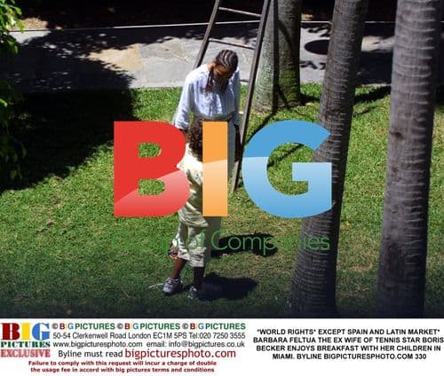 Barbara Feltua Enjoys Breakfast with Children in Miami