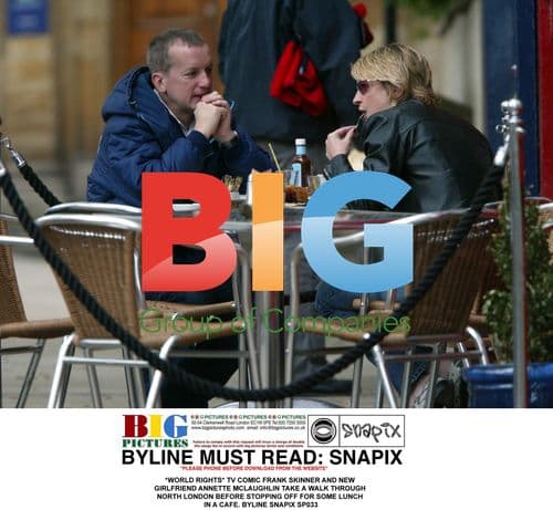 Frank Skinner and Annette McLaughlin on a date