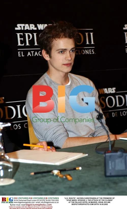Hayden Christensen at Star Wars: Episode 2 Premiere