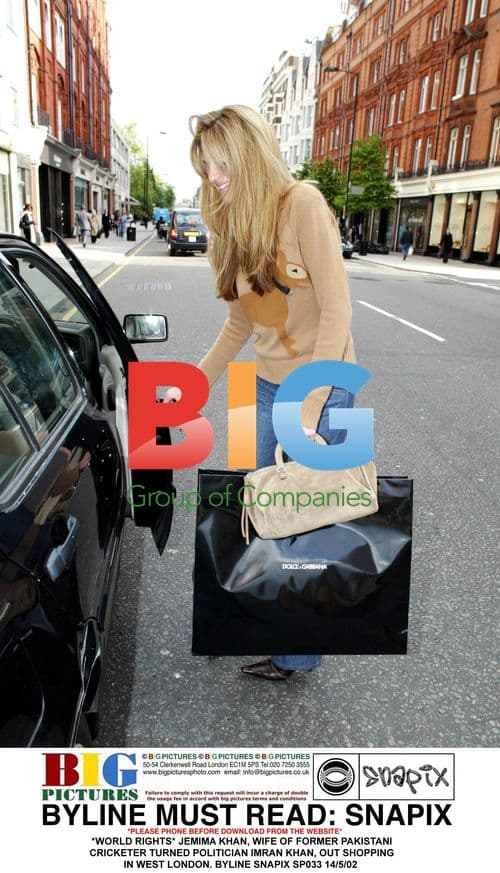 Jemima Khan Out Shopping in West London