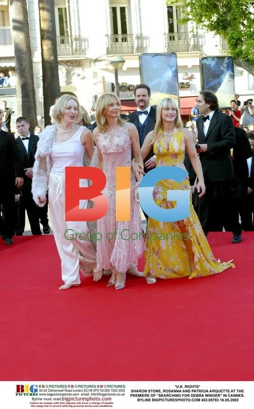 Sharon Stone & Arquette Sisters at Cannes Premiere
