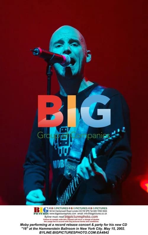 Moby Performing at '18' CD Release Party