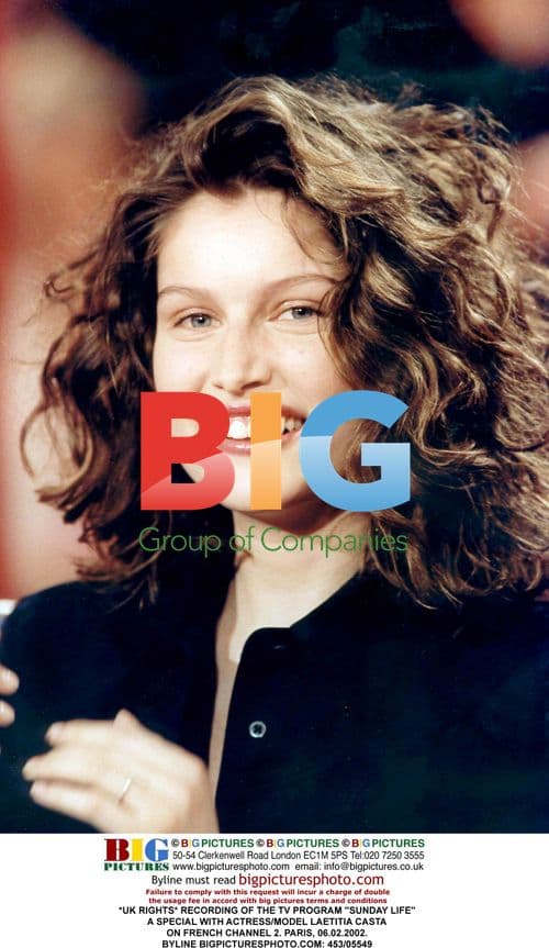 Laetitia Casta on "Sunday Life" TV Program