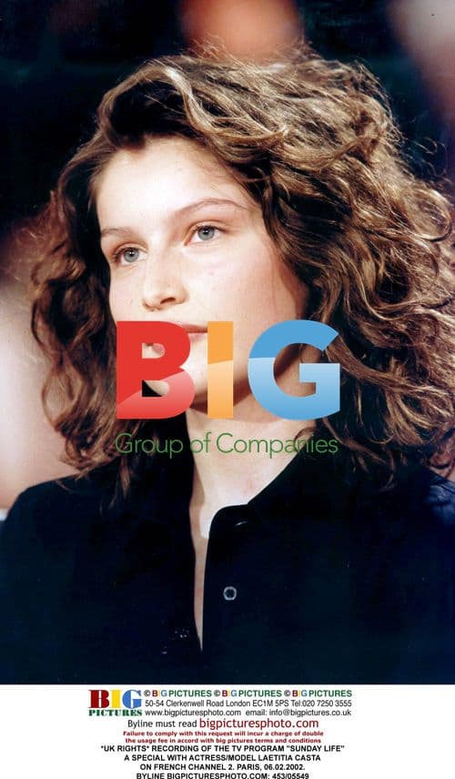 Laetitia Casta on French TV