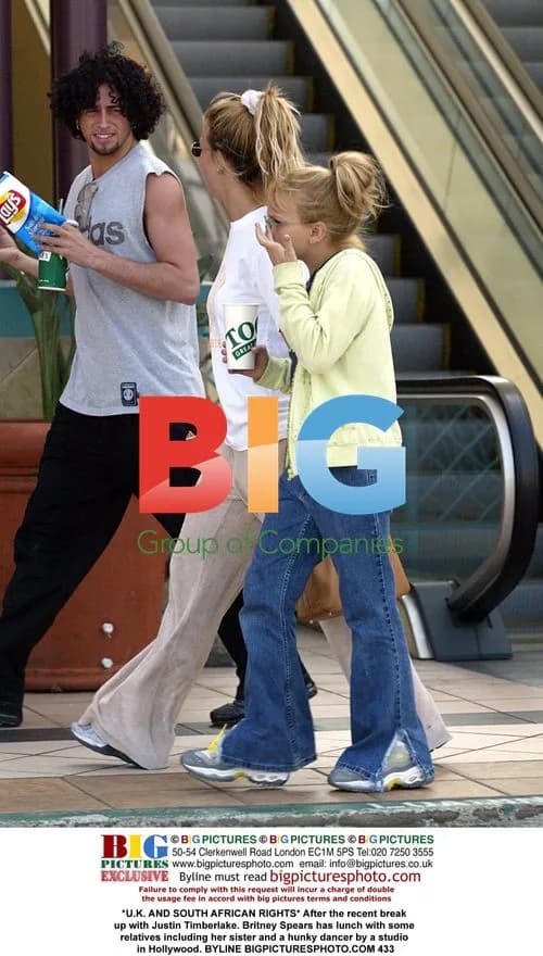 Britney Spears Lunch with Relatives