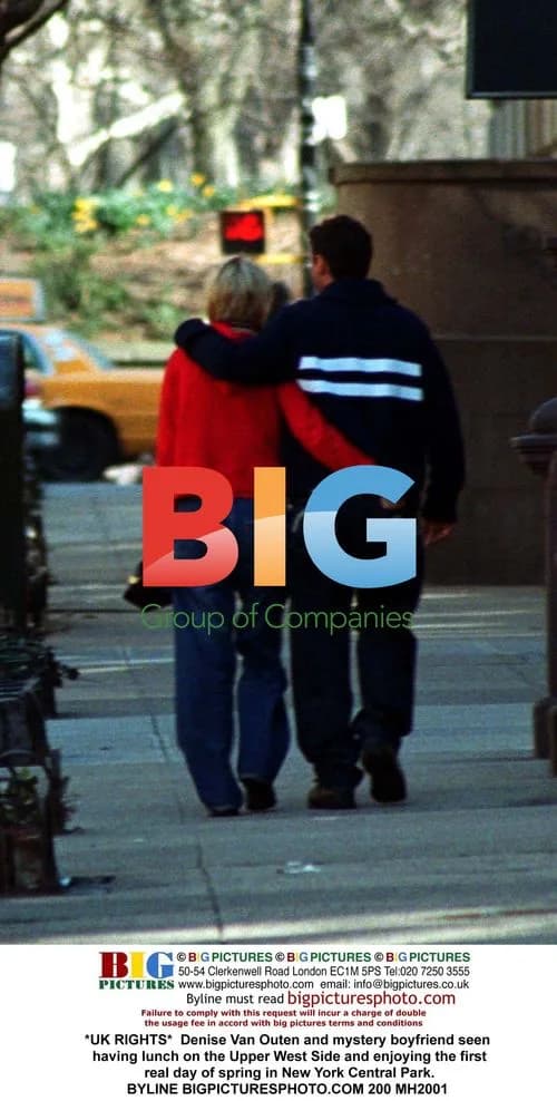 Denise Van Outen and Mystery Boyfriend in NYC