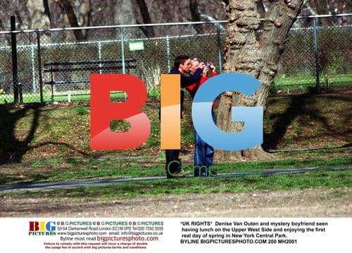 Denise Van Outen & Boyfriend Lunch in NYC
