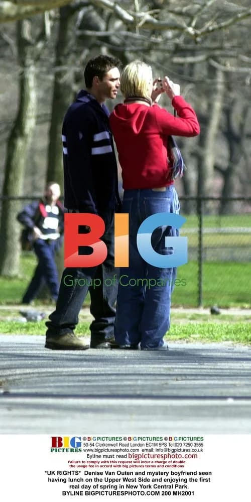 Denise Van Outen and boyfriend in NYC