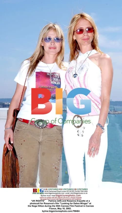 Patricia and Rosanna Arquette at Cannes Film Festival