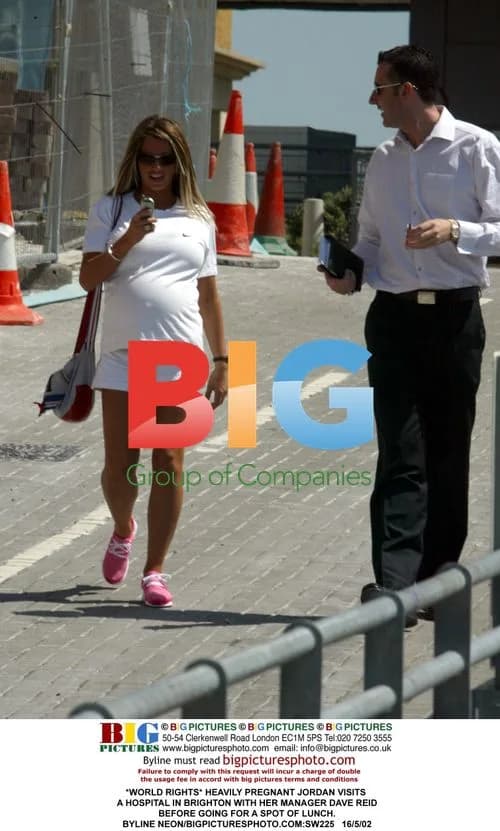 JORDAN VISITS HOSPITAL IN BRIGHTON