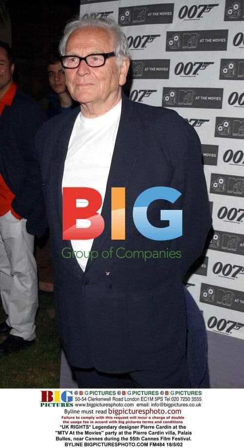 Pierre Cardin at MTV At the Movies party