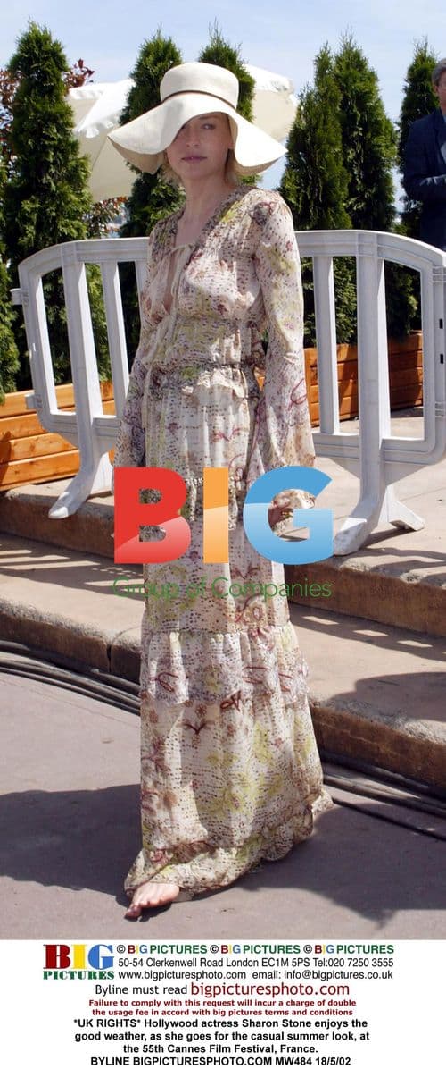 Sharon Stone at Cannes Film Festival