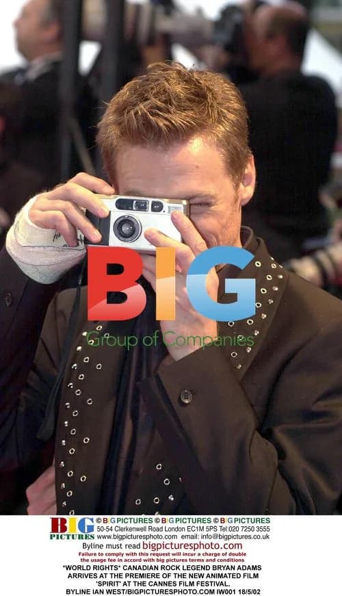 Bryan Adams at 'Spirit' Premiere in Cannes