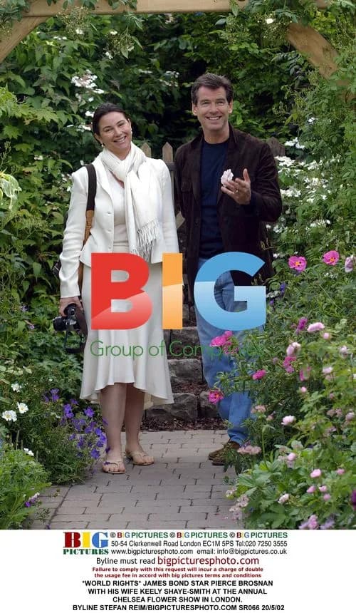 Pierce Brosnan at Chelsea Flower Show