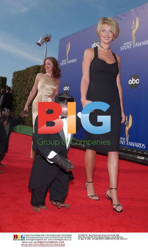 Stuntchimp and Jonas at 2002 World Stunt Awards