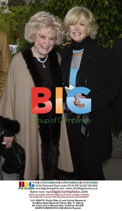 Phyllis Diller and Connie Stevens at Milton Berle Tribute