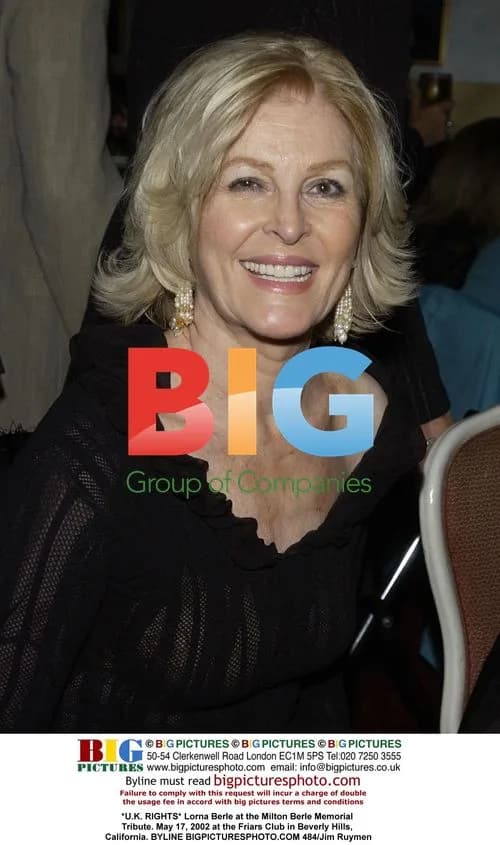 Lorna Berle at Milton Berle Memorial Tribute