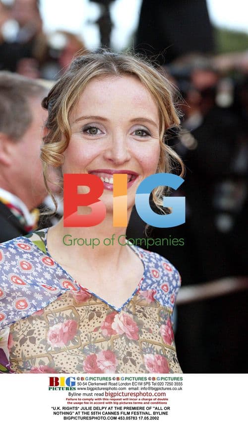 Julie Delpy at 'All or Nothing' Cannes Premiere