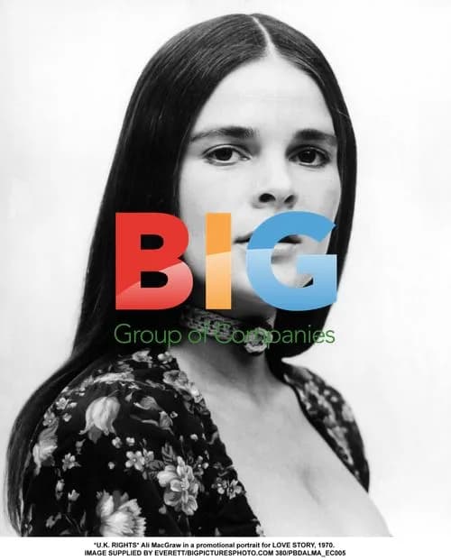 Ali MacGraw Promotional Portrait for LOVE STORY