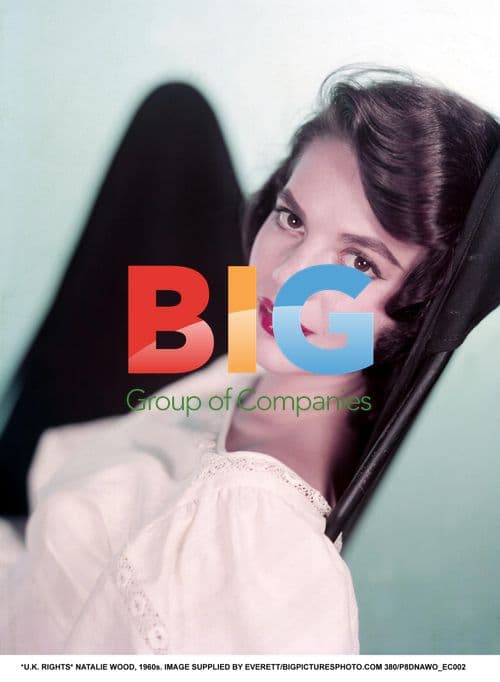 Natalie Wood Portrait in Peasant Blouse