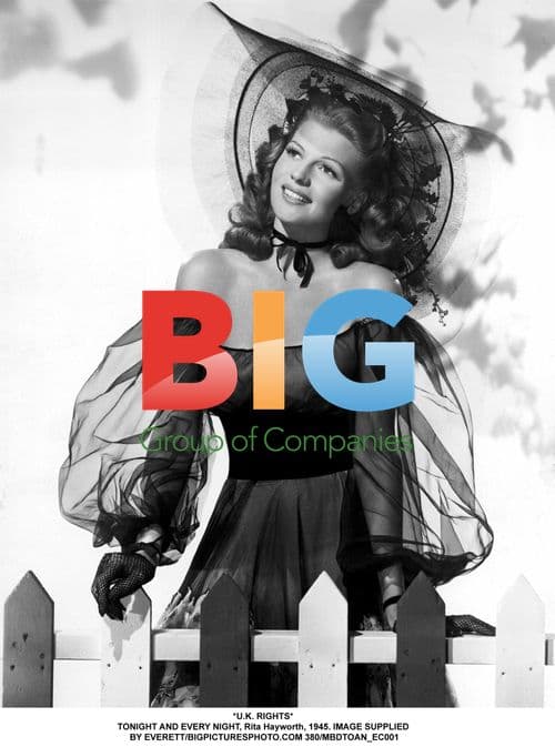 Rita Hayworth in 1945