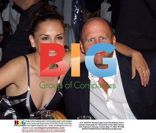 Rachel Leigh Cook and Gavin Grazer at 'Scorched' Cannes party