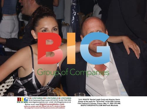 Rachel Leigh Cook and Gavin Grazer at "Scorched" party