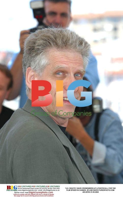 David Cronenberg at Spider Photocall