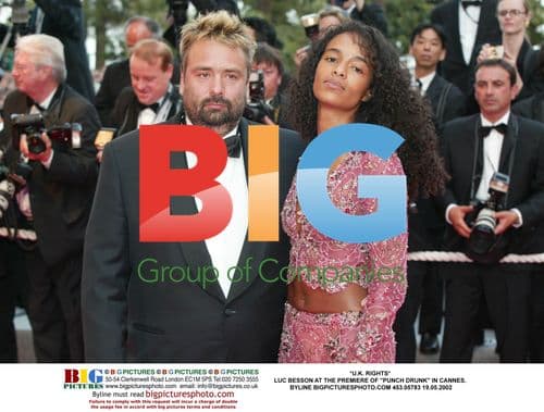 Luc Besson at "Punch Drunk" Premiere