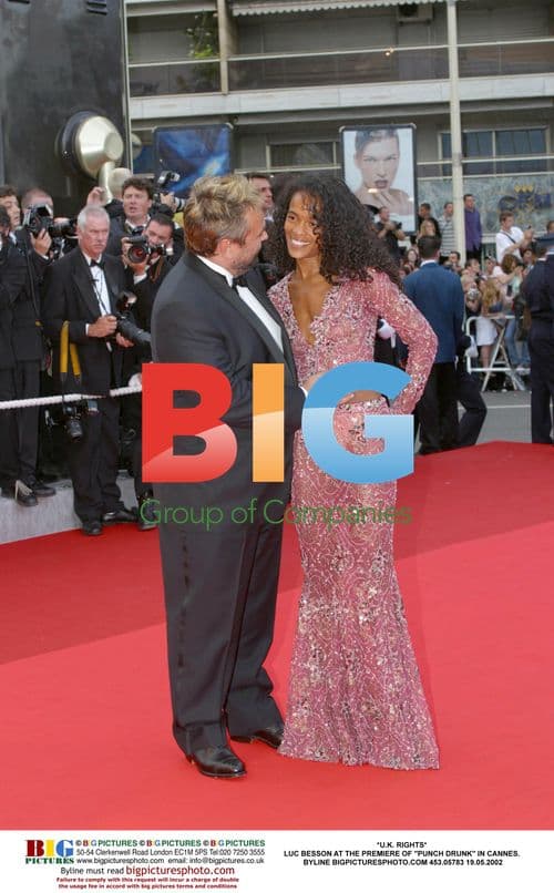 Luc Besson at "Punch Drunk" Premiere