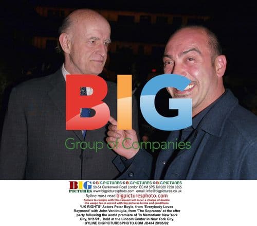 Peter Boyle and John Ventimiglia at 'In Memoriam' premiere