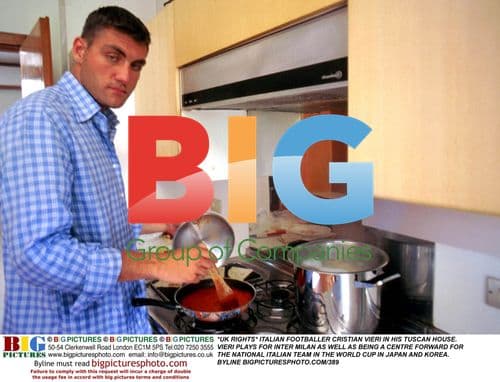 Cristian Vieri in Tuscan House