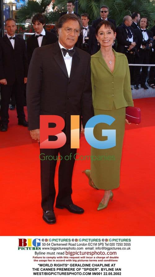 Geraldine Chapline at Cannes Premiere