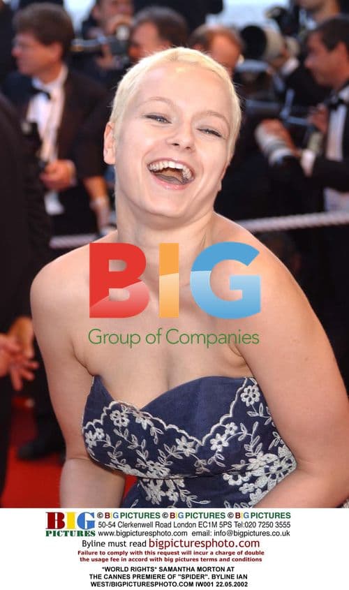 Samantha Morton at Cannes premiere