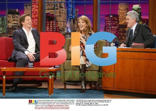 Hugh Grant and Celine Dion on The Tonight Show