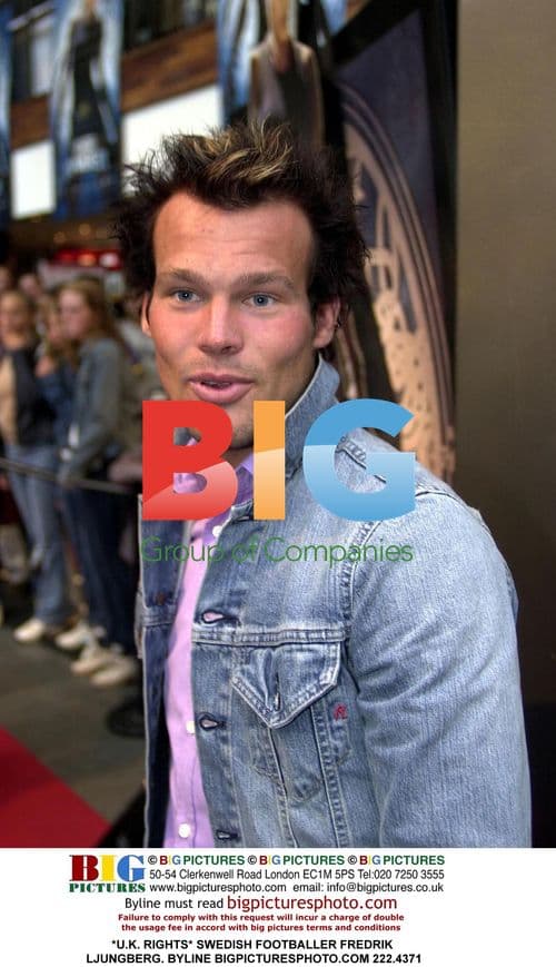 Fredrik Ljungberg in Denim Jacket