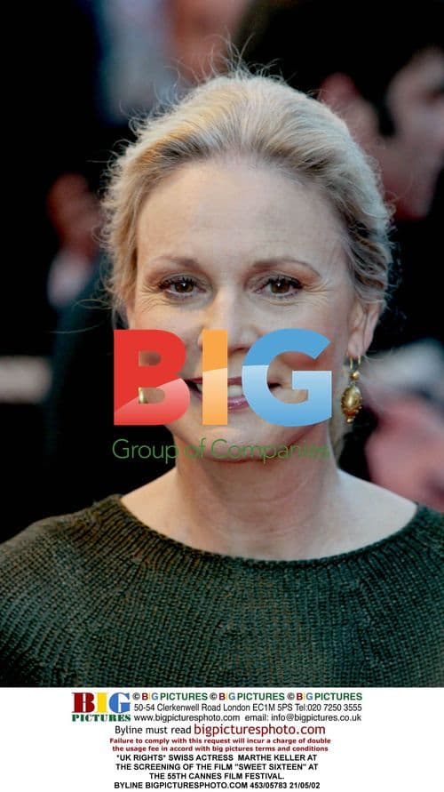 Marthe Keller at 55th Cannes Film Festival